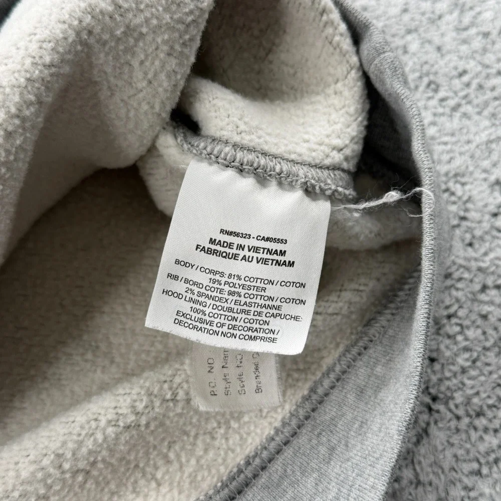 Nike Hoodie Mens Medium Gray Philly Philadelphia City Center Swoosh Pullover 215